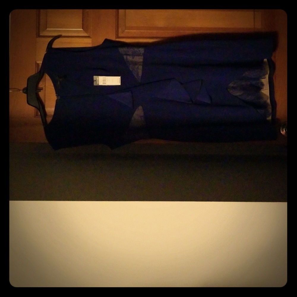 Deep royal blue bcbg dress